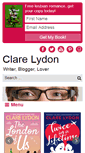 Mobile Screenshot of clarelydon.co.uk
